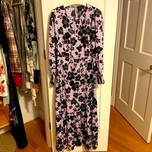 floral maxi dress
